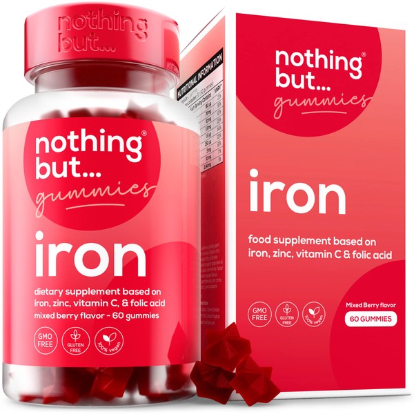 nothing BUT nutrition Natural Iron Supplement for Women and Men