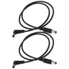 Create idea Pack of 2 DC5521 Male to Right Angle