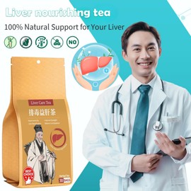 Baihuatang Herbal Liver Care Tea Bags 450g (90Bags) Nourishing Liver Tea 8 flavors of herbs Chrysanthemum, Licorice Root, Wolfberry, burdock root, cassia seed, honeysuckle Tea Blend 益肝茶 排毒茶