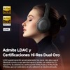 SoundPEATS Space Pro Audífonos Inalámbricos de Diadema 151H Reproducción