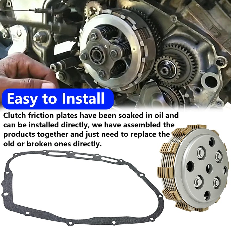 Clutch Kit & Inner Hub & Outer Plate Gasket for