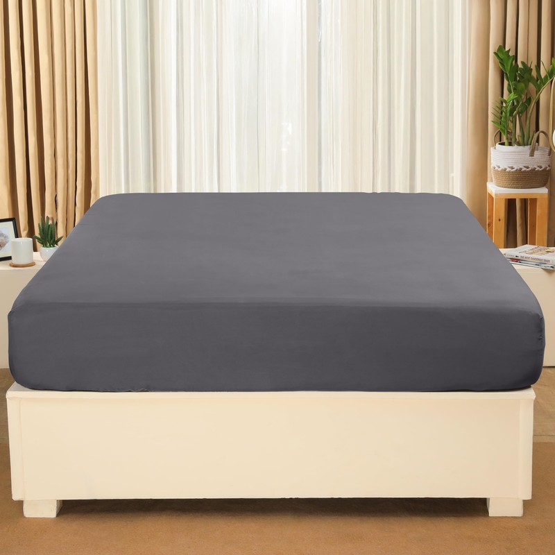Utopia Bedding, Fitted Sheet, Brushed Polyester Microfibre Fitted Sheet, 30