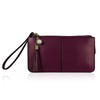 befen Genuine Leather Wristlet Clutch for Women, Multi-Pocket Phone Organizer