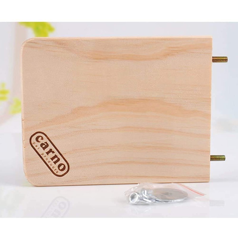 Litewoo Bird Wood Perch Platform Stand Shelf for Birds Budgie