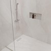 12-Inch Linear Shower Drain with Tile Insert Grate, SUS 304