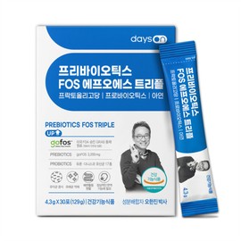 Days On (현대홈쇼핑)오한진 프리바이오틱스 FOS 트리플 1개월 (Hyundai Home Shopping) Oh Han-jin Prebiotics FOS Triple 1 Month