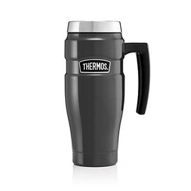 Thermos Stainless King Travel Mug, Gun Metal, 470 ml