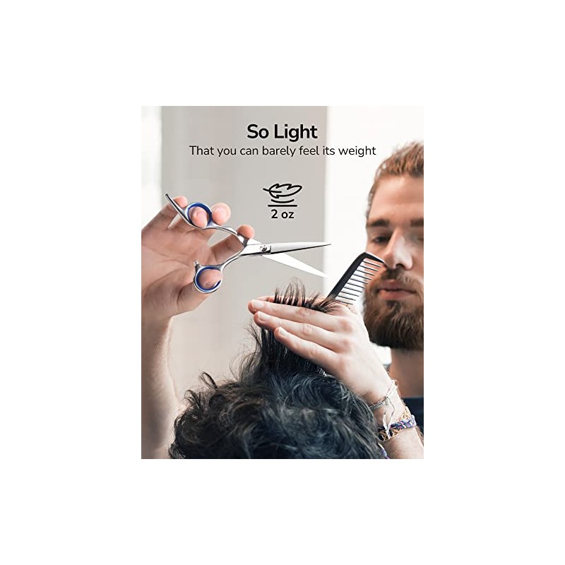 ULG Hair Cutting Scissors, Thinning Scissors Set, Professional Hairdressing Texturing