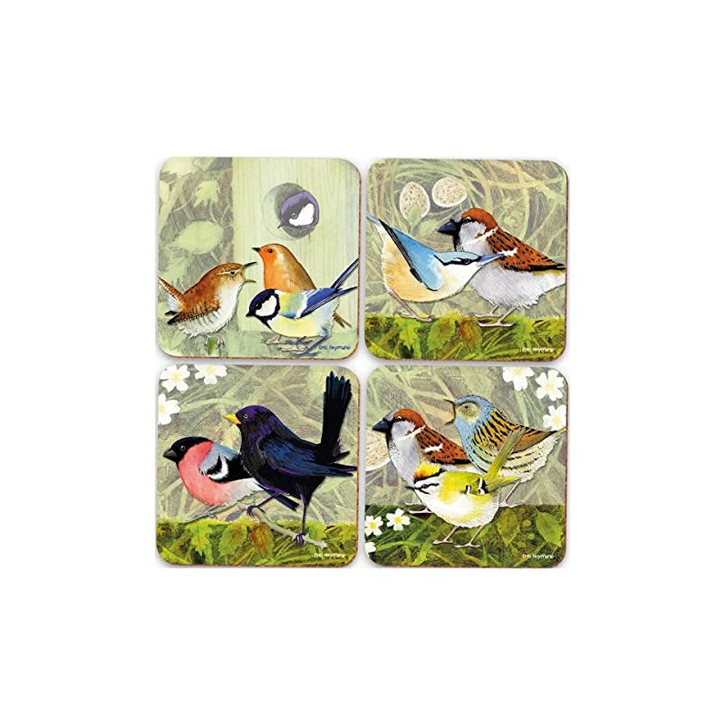 British Birds Coasters - Set of 4
