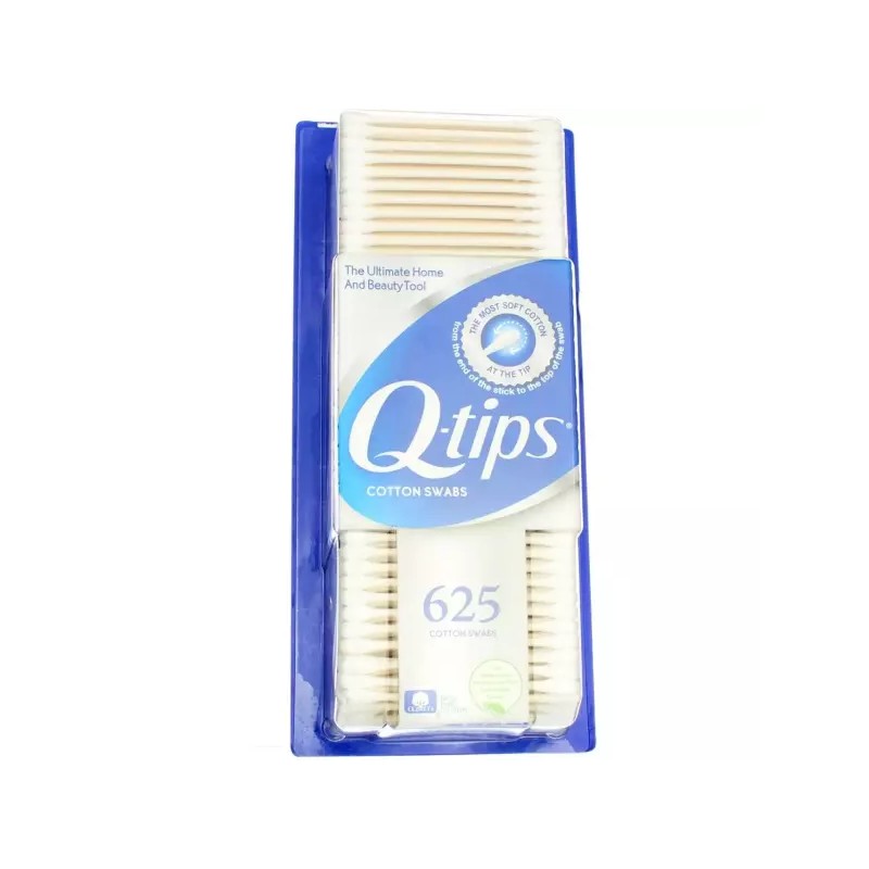 Q 팁 면봉 크기 625ct Q-Tips Cotton Swabs Size 625ct