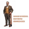 EaciTown 2 Pcs Brown Old Man Inflate Cane 100 Day