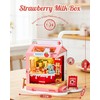 Robotime DIY Miniature House Kit, 1:28 Scale Tea Shop Scale