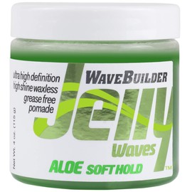 WAVEBUILDER Jelly Waves Soft Hold Aloe, 4 Ounce
