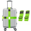 2 Pack Luggage Straps, Adjustable Luggage Straps for Suitcases, Heavy