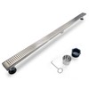 SaniteModar Linear Shower Drain, Shower Drain 60 inch with Removable
