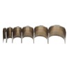 10 Pcs Leather Cutting Mold Hand Made DIY Semi Circular