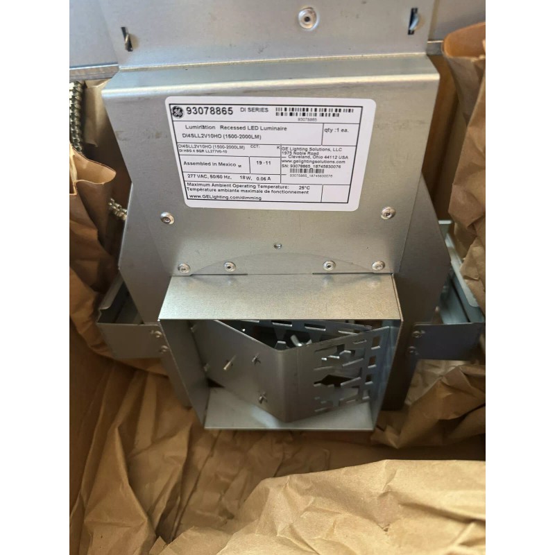 GE DI4SLL2V10HO Lumination Recessed LED Luminaire 93078865, 1500lm, 277V, 0-10V