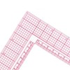 Sewing Quilting Ruler Plastic L-Square Ruler Heat Resistant Ruler with