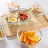 C CREST Food Storage Glass Containers Set of 12 with