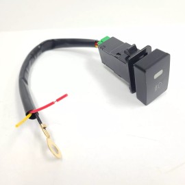 Mechanic Force Fit 2013-2015 Accord Sedan Fog Light On/Off Push Switch Button Red LED Indicator