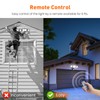 ALUSSO Motion Sensor Outdoor Lights with Remote 40W 4000LM Flood