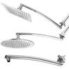 Razor 15-inch Arch Design Adjustable Shower Extension Arm With Stainless