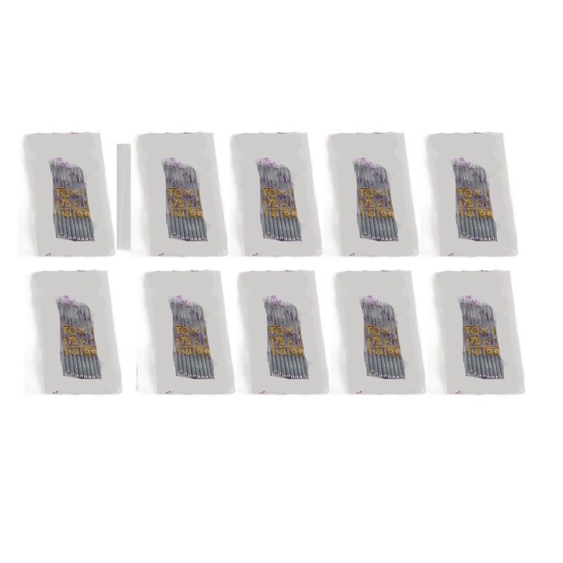 100pcs Embroidery Machine Needles Size 14 TQ 1 Steel Incisive