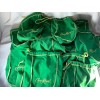 Crown Royal 'Apple' Green Felt Bags from 750ml bottles, 9