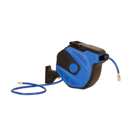 3/8" X 100' Retractable Air Compressor Hose Reel 300 PSI Auto Rewind Garage Tools