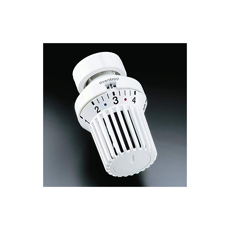 Oventrop Uni XH/Thermostat, White, OH. Zero setting 30 x 1.5