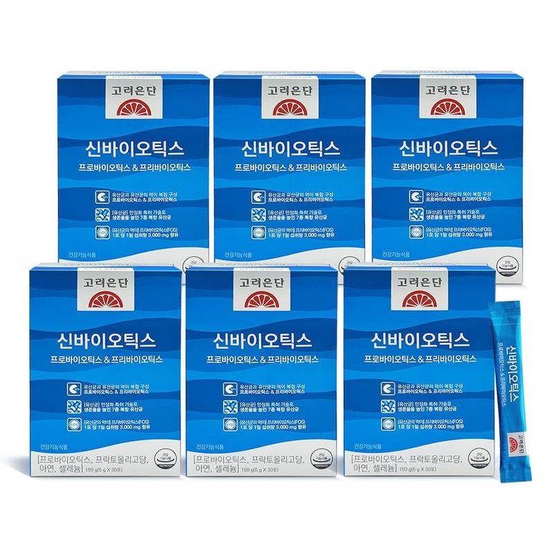 Goryeo Eundan Korea Eundan Synbiotics Probiotics Prebiotics 30 packets /