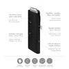 doppler Taschenschirm Carbonsteel Slim Uni – Handliches Format – Federleicht