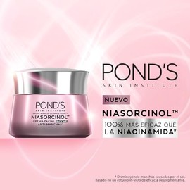 PONDS Crema Facial Antimanchas Noche Bright Miracle Ultimate Clarity con Niasorcinol, uso de noche para una piel luminosa y tono uniforme 50 g        