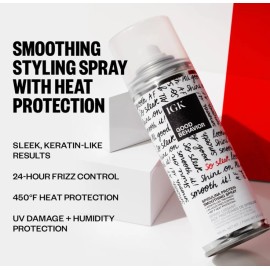 IGK Good Behavior Spirulina Protein Smoothing Spray 5.6 Oz 186 mL Full Size.