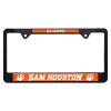 Sam Houston Bearkats alumni black metal license plate frame