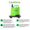 FREESEA Submersible Water Pump For Fountain: 900 GPH 60W Adjustable