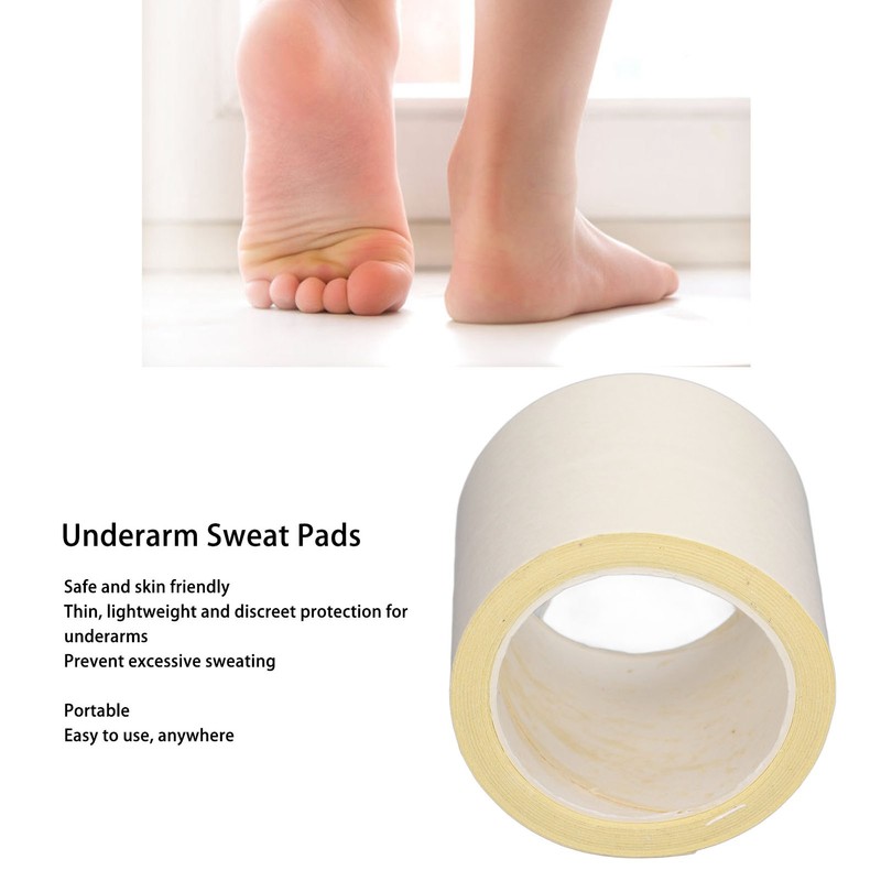 Underarm Sweat Pads Invisible Transparent Wear Resistant Armpit Sweat Roll