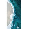 Unbranded Beach Shoreline Waves Cornhole Board Decals Wraps Skins 24.25"