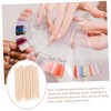 WOONEKY Manicure Kit 100pcs Nail Art Stick Tool Cuticle Pusher