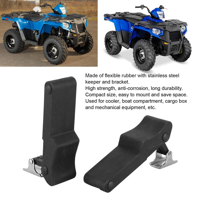 2pcs Rubber Front Storage Latch Fit for Sportsman 450 570