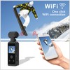 ​​4K Action Camera with 270° Rotatable Anti-Shake & 30m -