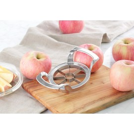 New Star Foodservice Heavy Duty Commercial Apple Corer and Divider, Silver, Powder Coating