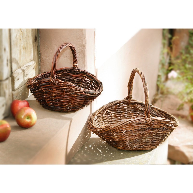 FRANK FLECHTWAREN Natural Ironing Basket, Small