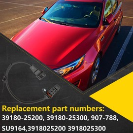 Engine Crank Crankshaft Position Sensor for Hyundai Sonata, Tucson, Santa Fe Sport & Kia Optima, Sorento, Forte, Sportage, Replaces 39180-25200, 39180-25300, 907-788, SU9164,3918025200 3918025300