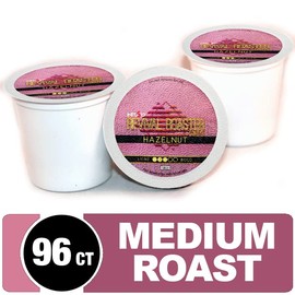 96-count Hazelnut, (Flavored Coffee) Single Serve Coffee Pods for Keurig K Cup® Brewers – InfuSio Revival Roaster Gourmet Roasted Coffee (Hazelnut, Compatible with 2.0)……
