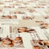 ANRO Oilcloth Tablecloth Wax Tablecloth Coffee Espresso