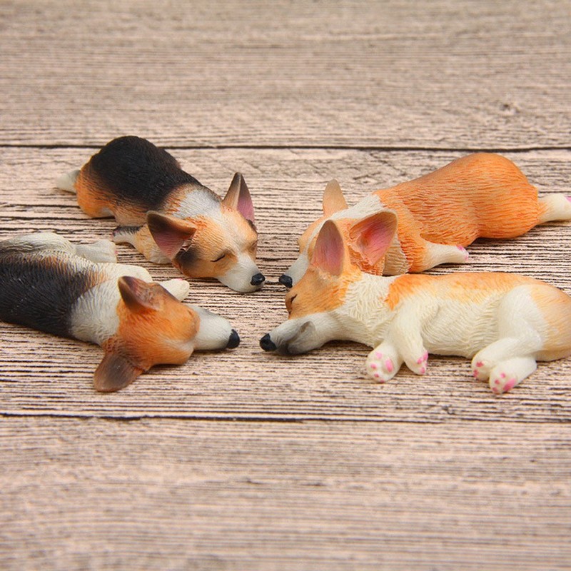 (moin moin) Dog, Dog, Fluffy, with Bed, Dog, Realistic Figure,