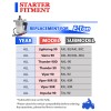Motorsupermarkets Starter Motor for E-TON Eton DXL-90U Sierra 90 All
