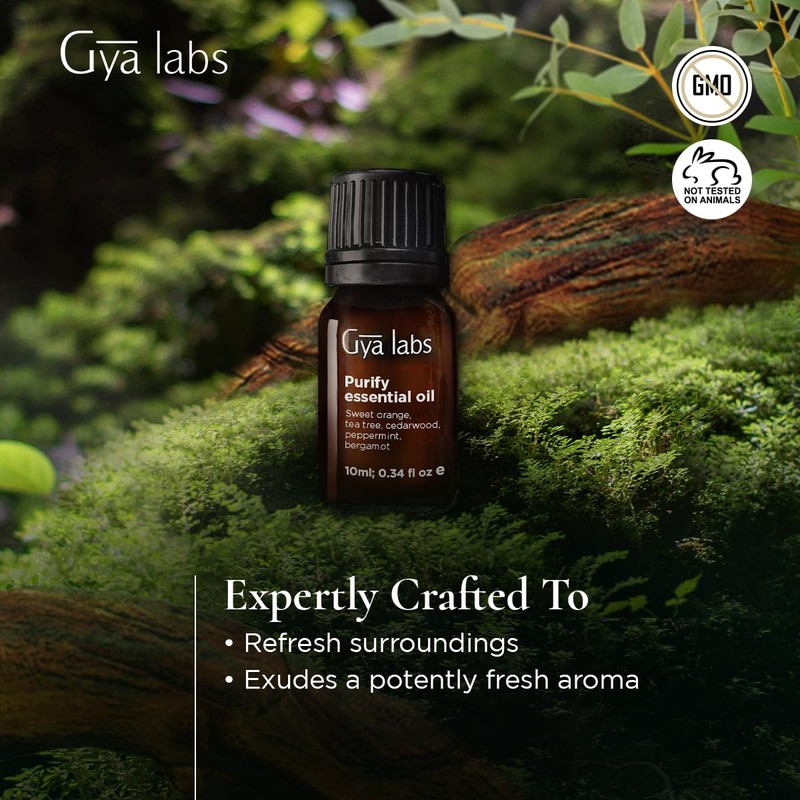 Gya Labs Purify Essential Oil Blend for Diffuser & Skin