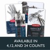 Derwent Graphic Pencils, Soft, Pack, 4 Count (39005)